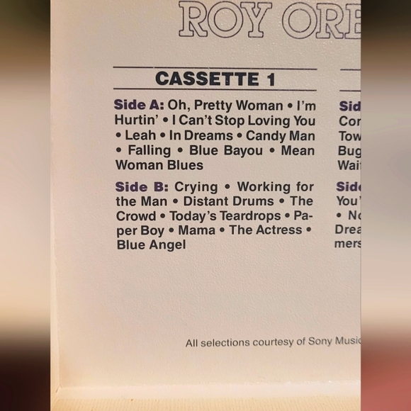 *Rare* Roy Orbison: His Greatest Hits 3 Cassettes Tape Reader's Digest - Picture 6 of 8